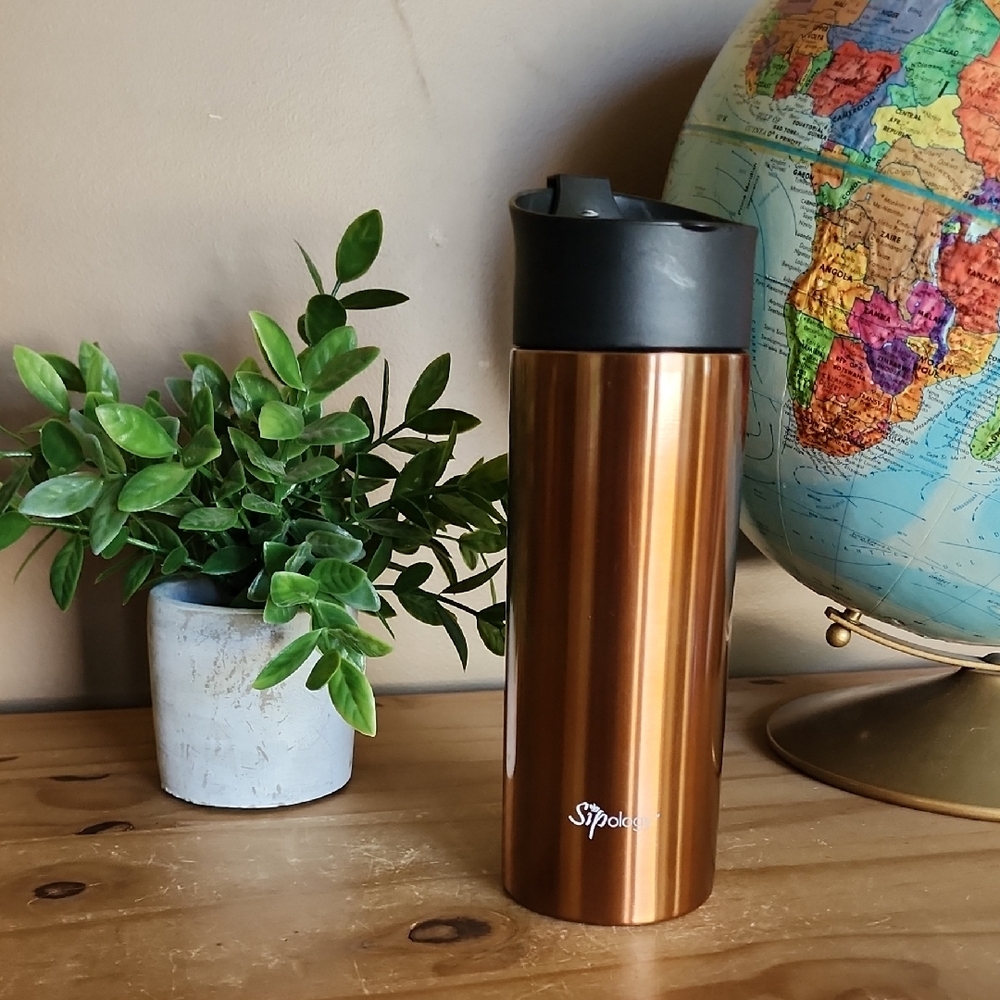 Sipology Copper Personsl Tea Press